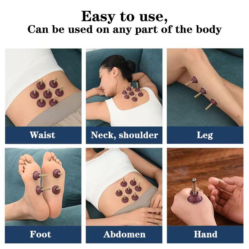 Herbal Wellness Massage - Großhandel 50 Stück/Box Moxa-Pflaster – Kräuter-Wärmepflaster