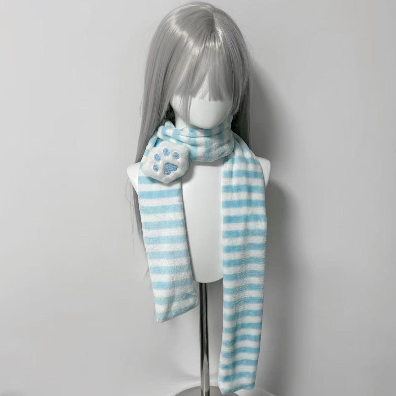 Kawaii Strickschal mit Katzenp – Cat Claw Bark Bewertung und Preis